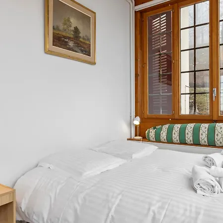 公寓 De Famille A Leysin, Charme & Vue