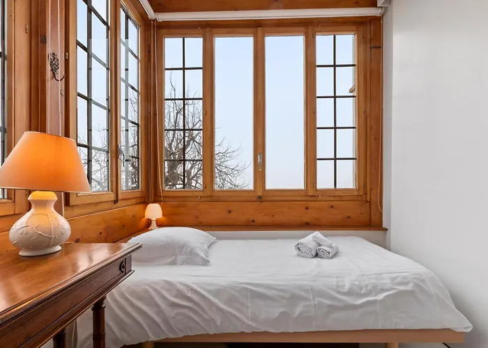 Apartament De Famille A Leysin, Charme & Vue Leysin